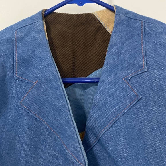 Reversible vintage vest - Picture 6 of 8